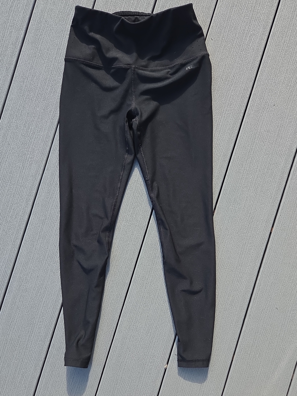 RBX Black High-Waist Athletic Leggings